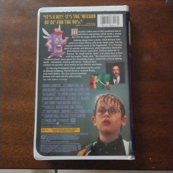 VHS the pagemaster - Picture 2 of 3